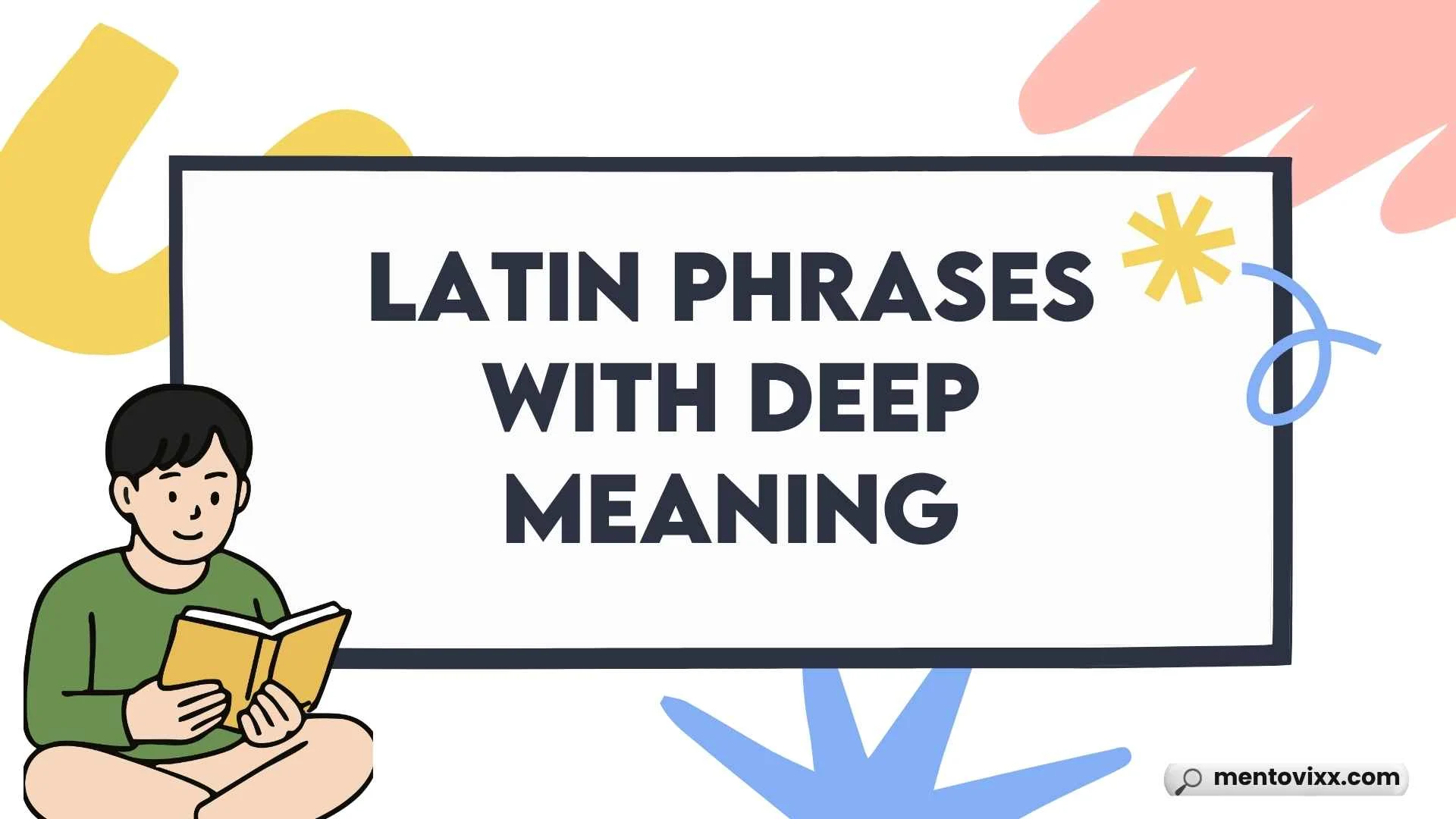 Latin Phrases With Deep Meaning